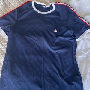FILA Navy shirt size large